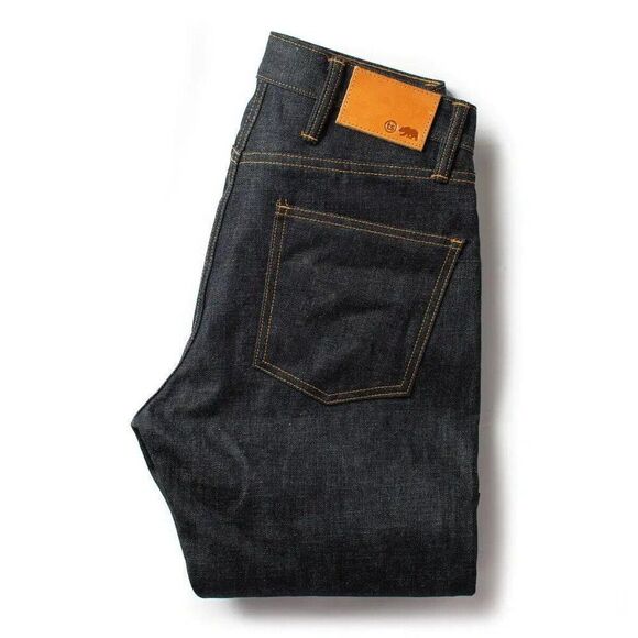 NWOT Taylor Stitch The Slim Jean Sz 28 in Natural Indigo Selvage Button Fly $238 - Picture 3 of 12